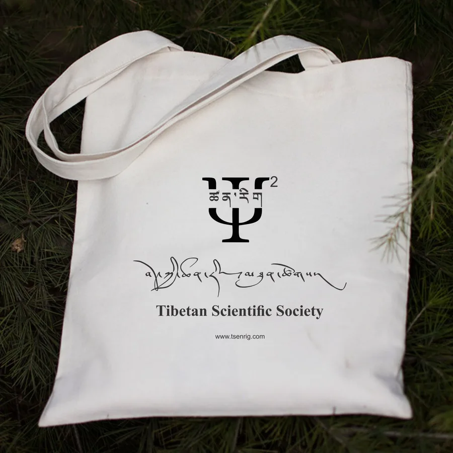 Canvas tote, white, long handles (CNS-12)