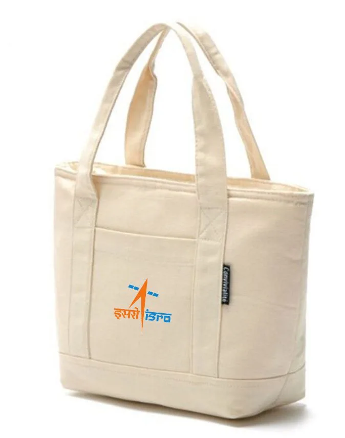 Canvas tote, zip pocket, handles (CNS-26)