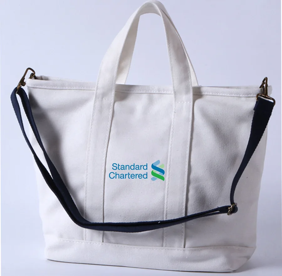 Canvas weekender, zip, strap (CNS-28)