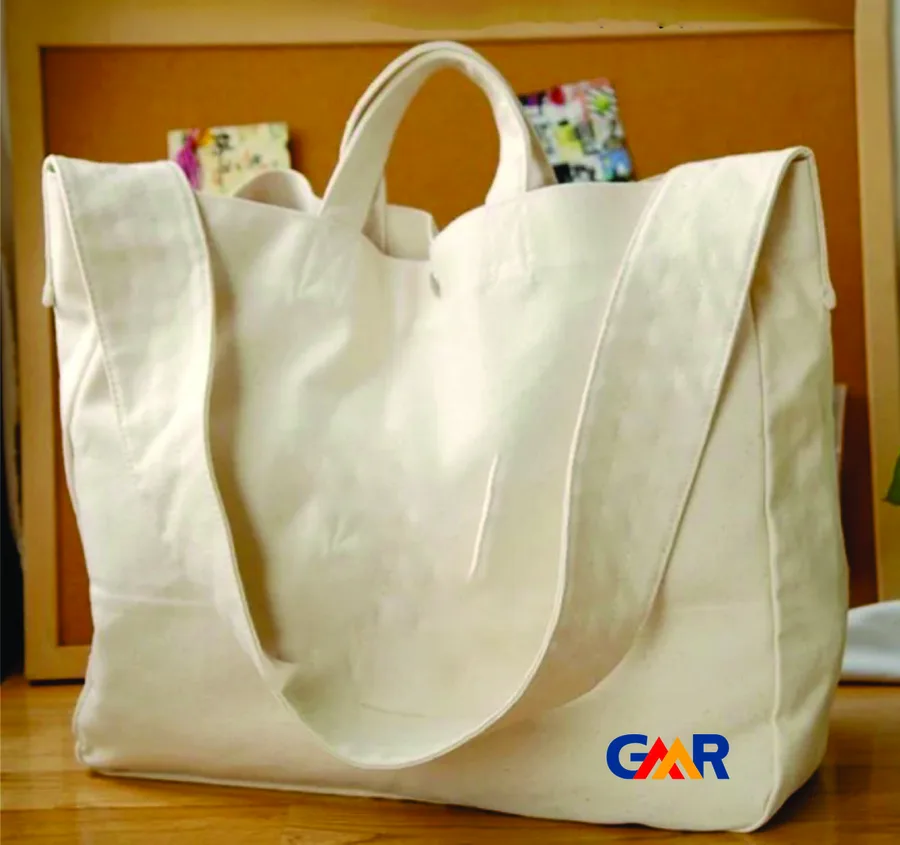 Canvas tote, oversized, soft (CNS-56)