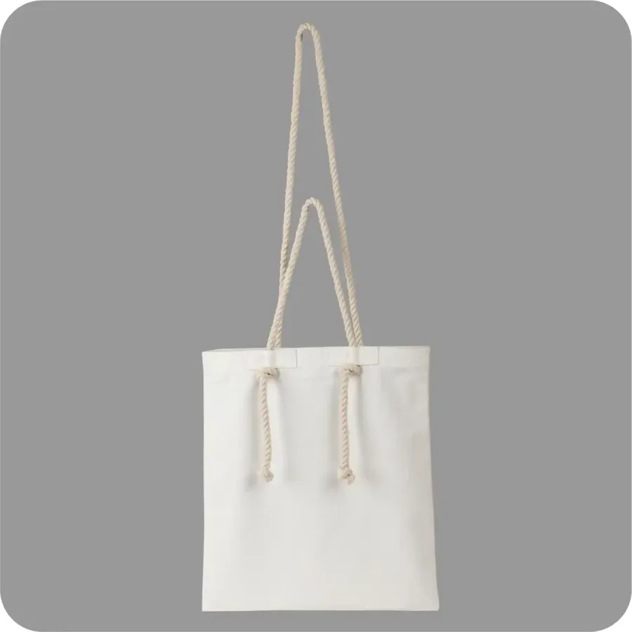 Canvas tote, adjustable rope handles (CNS-77)