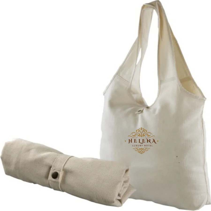 Cotton sling bag, foldable (CTN-30)