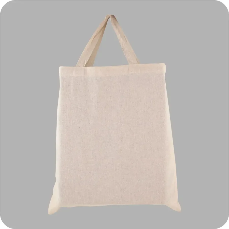 Cotton tote, 16 × 16, double stitched (CTN-43)