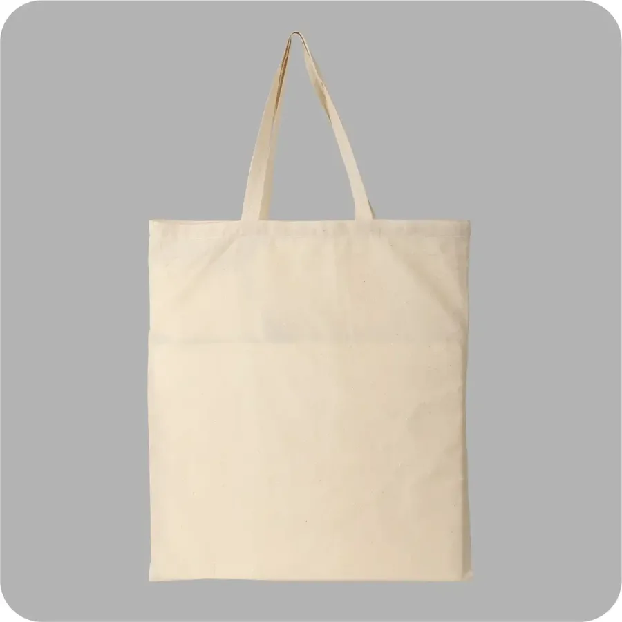 Cotton grocery bag, 18 × 21, heavy load (CTN-44)