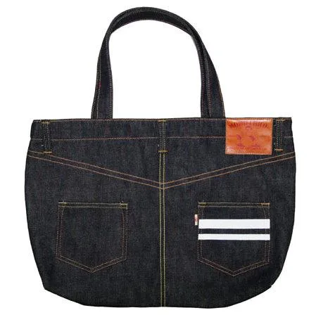 Denim jeans-back tote (DNM-34)