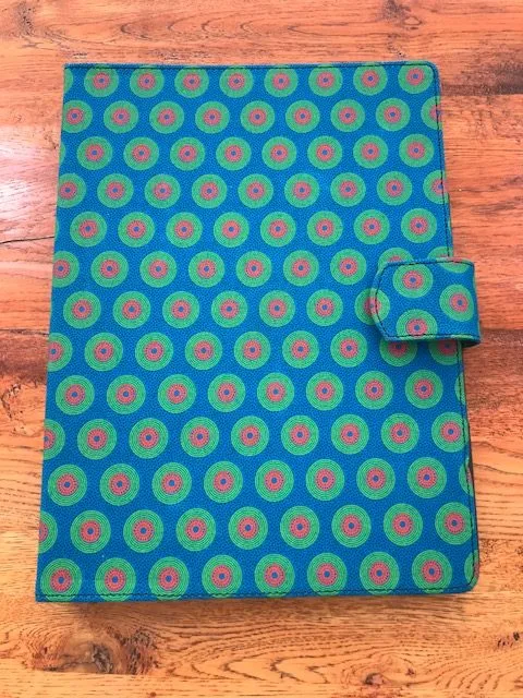 Folder, printed cotton, tab (FDR-20)