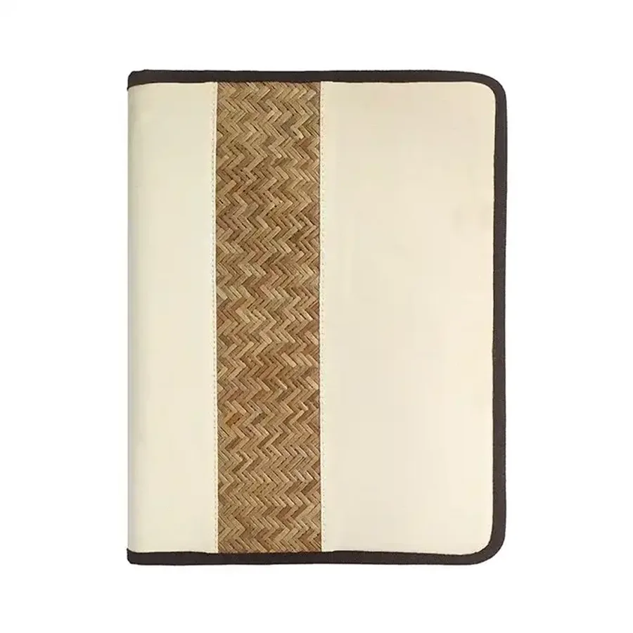 Cotton folder, cane stripe, A4 (FDR-40)