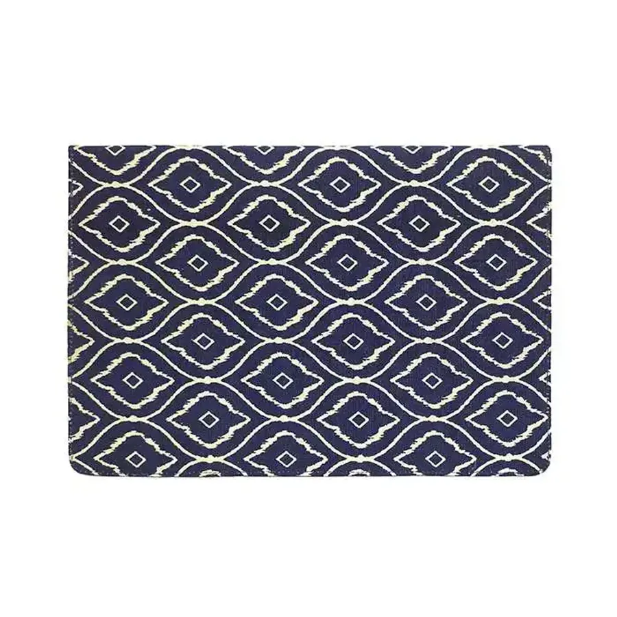 Cotton folder, ikat print, A4 (FDR-44)