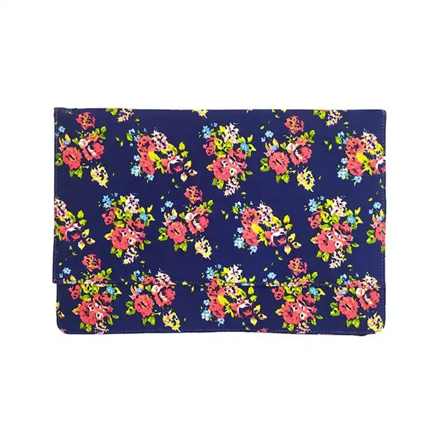Cotton folder, floral print, A4 (FDR-45)