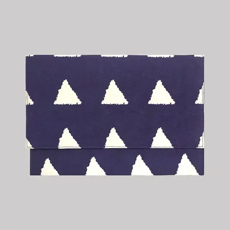 Cotton folder, triangle print, A4 (FDR-50)