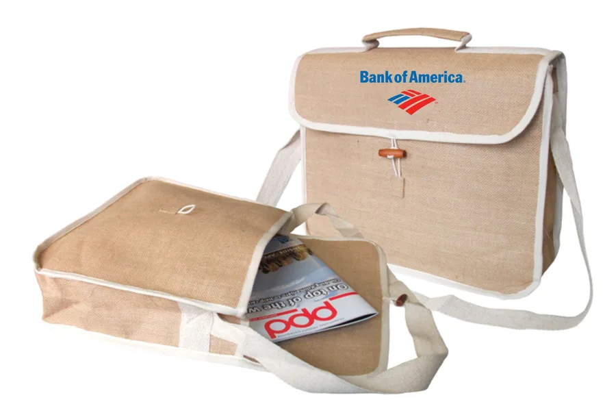 Jute document case, set (JTE-09)