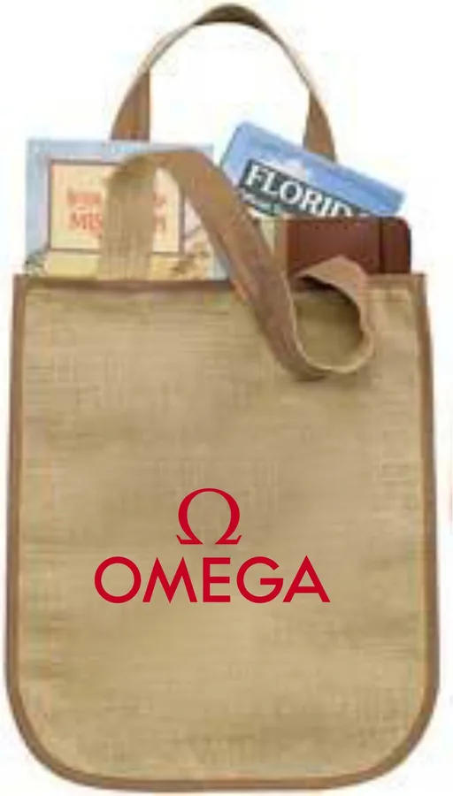 Jute gift bag, short strap (JTE-11)