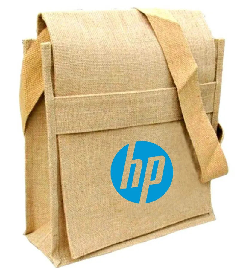 Jute messenger, wide strap (JTE-27)