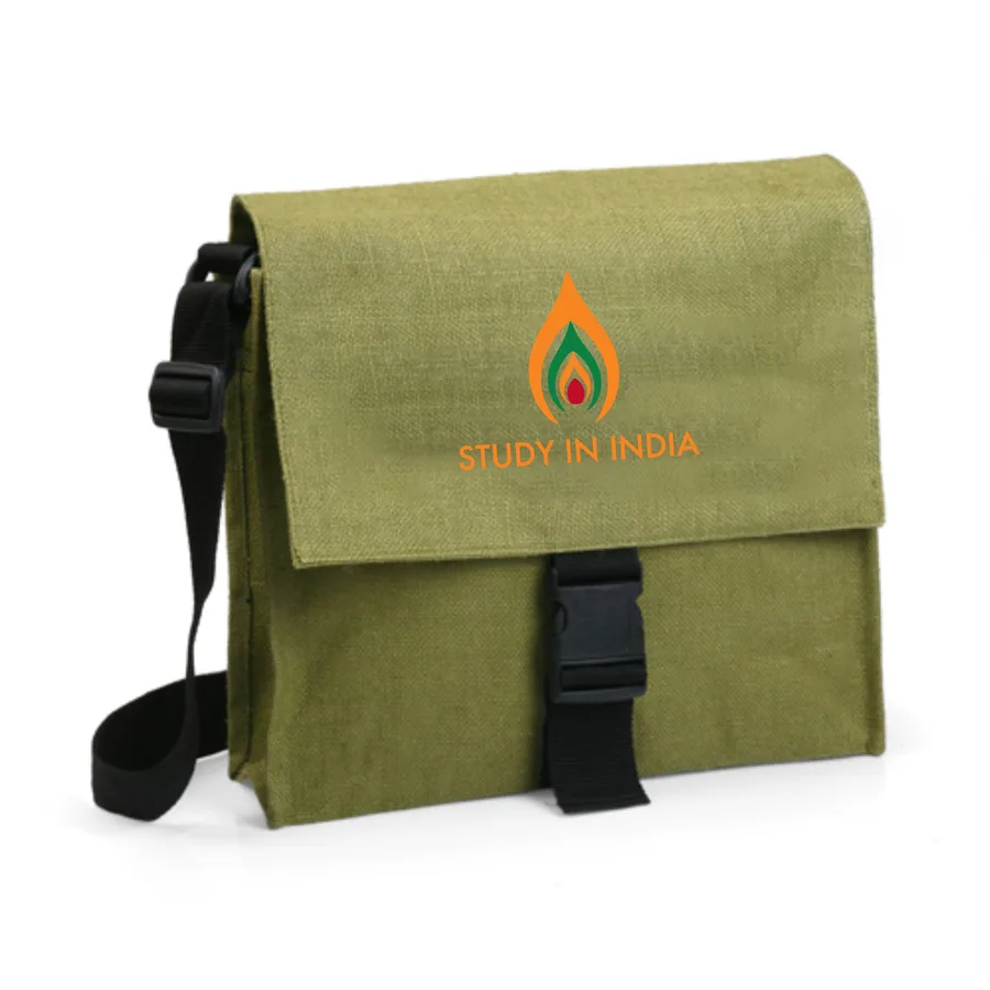 Jute messenger, olive flap (JTE-47)