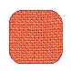 Tangerine fabric swatch